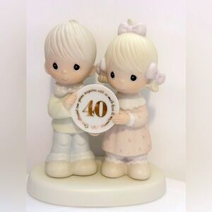 Precious Moments 40th Anniversary Plaque